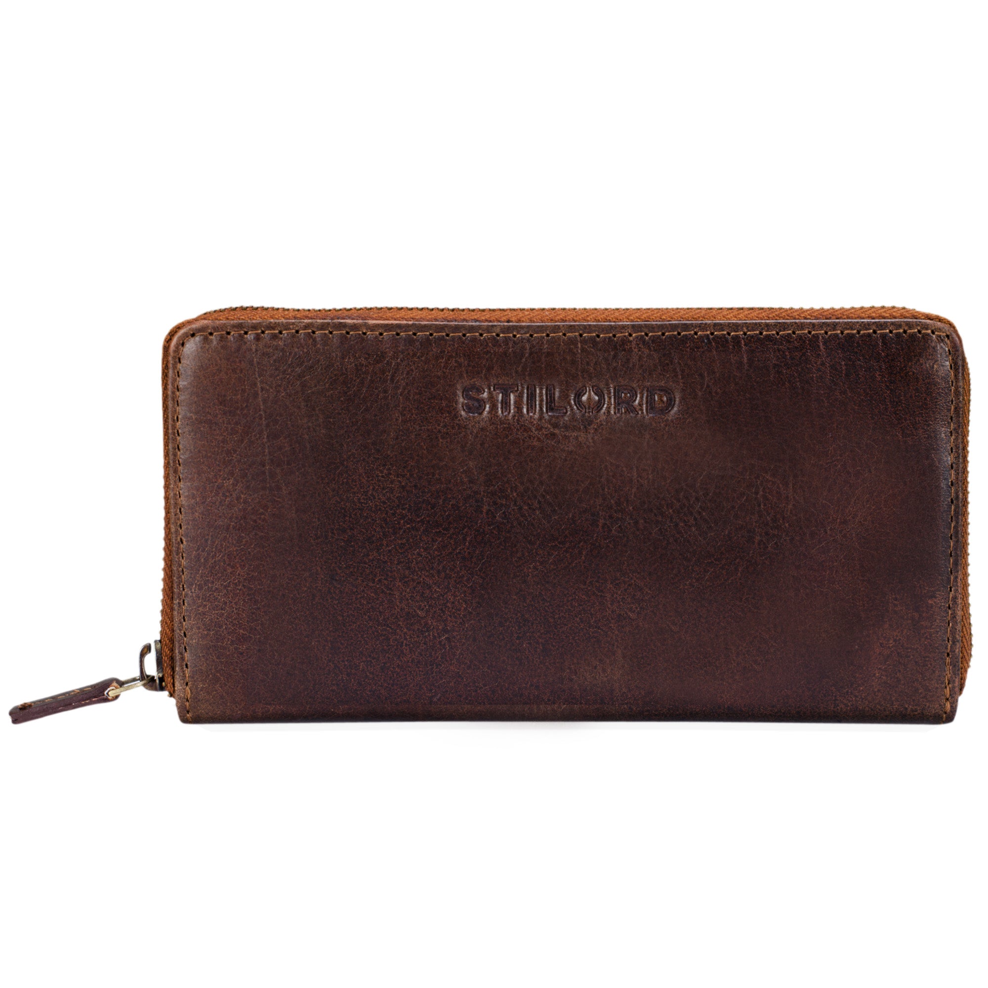 Vintage Damen Ledergeldbörse