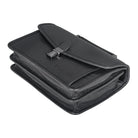 Ledertasche schwarz Damen DINA A5