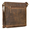 "Henrike" Schultertasche Damen Leder im Hochformat