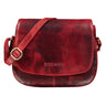 "Savannah" Umhängetasche Damen Leder kleine Echtleder Handtasche