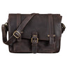 "Lara" Vintage Umhängetasche Damen Leder