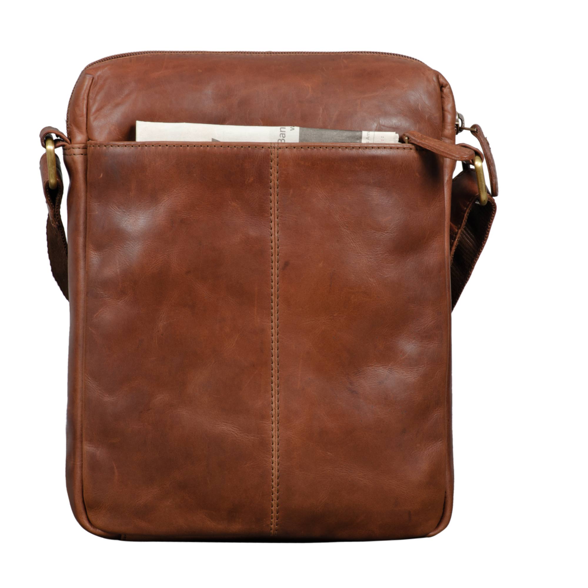 Leder Damentasche cognac-farben