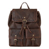 "Nora" Großer Lederrucksack Vintage für Damen und Herren