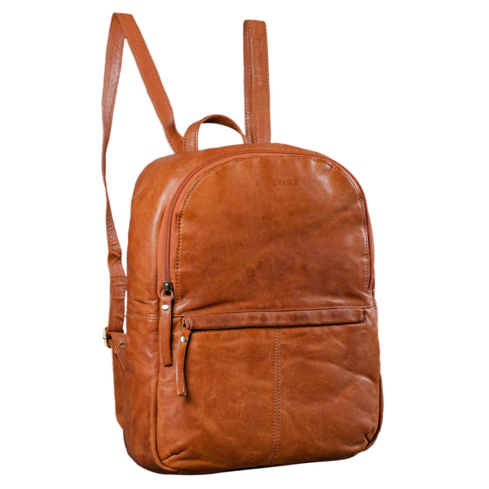 Vintage Leder Rucksack Damen