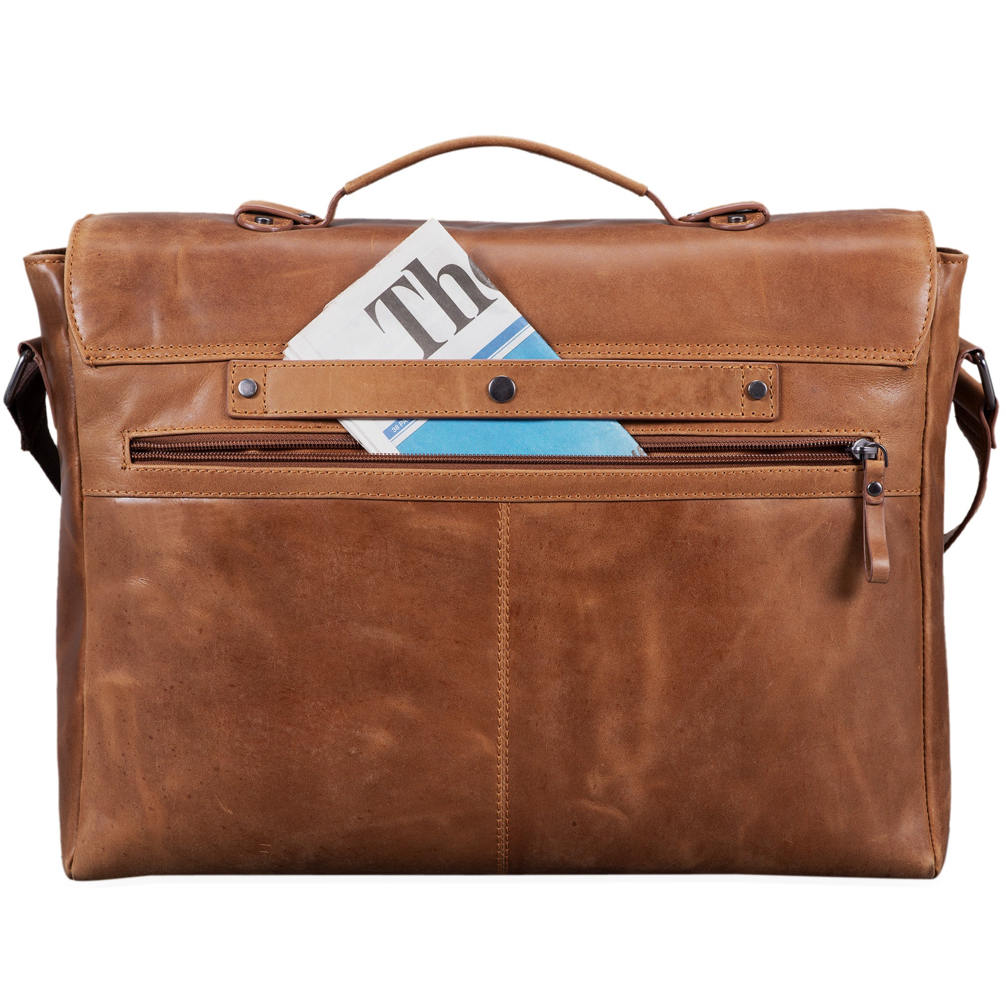 XL Lehrertasche Leder Aktentasche