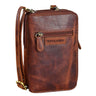 "Peter" 2-in-1 Leder Brustbeutel Handytasche für Herren & Damen
