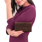 Damen Brieftasche Leder