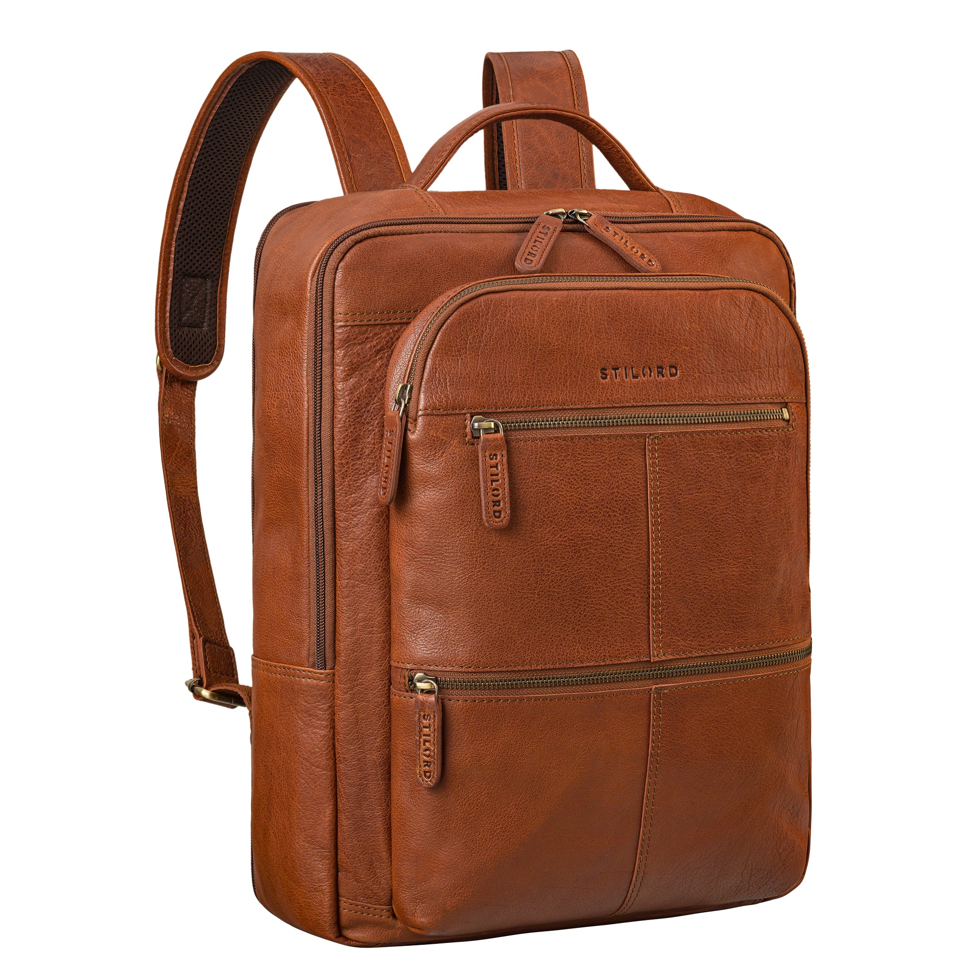 Business Backpack Leder Groß