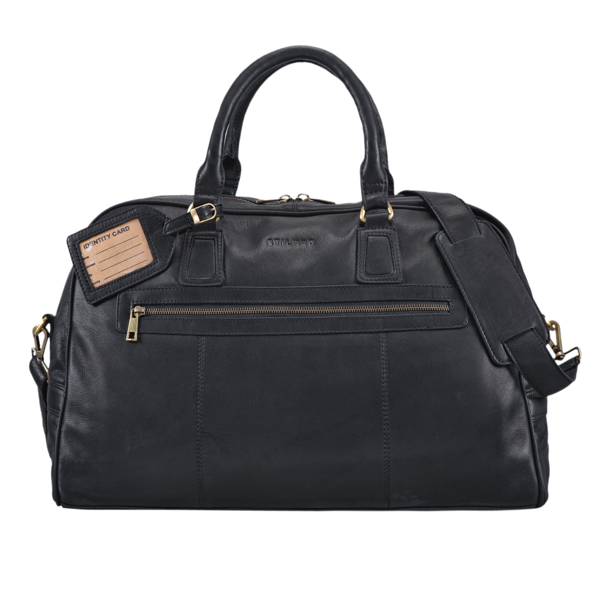 XXL Ledertasche Herren schwarz