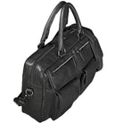 Ledertasche groß schwarz