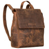 "Karla" Eleganter Rucksack Leder Damen Klein