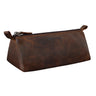 "Lio" Stiftemappe Leder Braun