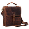 "Alexian" Leder Schultertasche Herren Klein