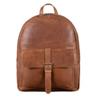 Vintage Rucksack Groß Frontalansicht