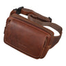 "Boston" Gürteltasche Leder Vintage