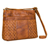 "Ida" Geflochtene Damen Handtasche Leder