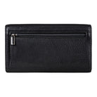 Portemonnaie Vollleder Damen Schwarz