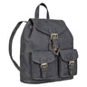 "Ezra" Vintage Tagesrucksack Leder mit 13,3 Zoll Laptop-Fach