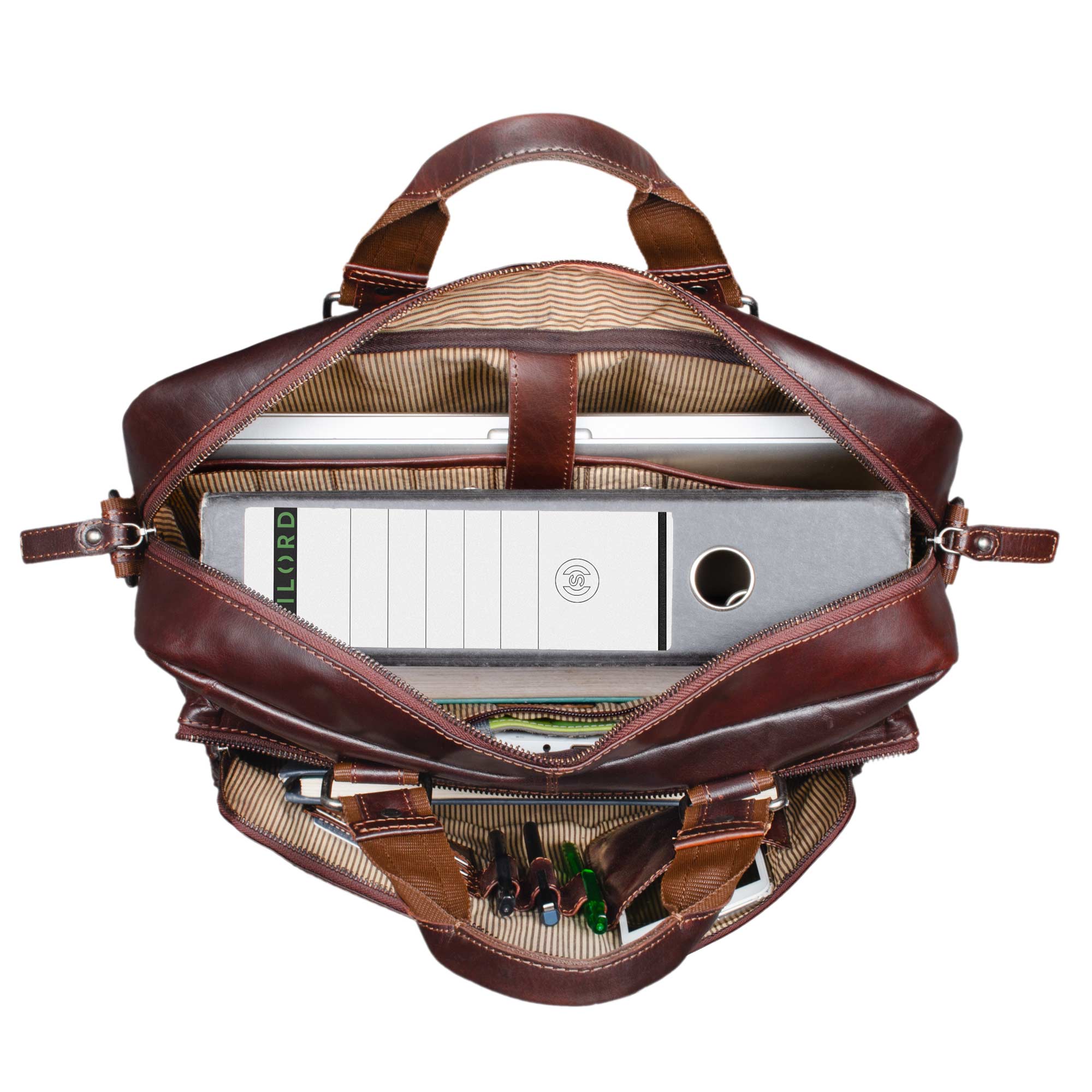 Leder Vintage Umhängetasche Herren