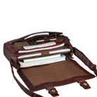Vintage Ledertasche 15.6 Zoll Laptop-Fach
