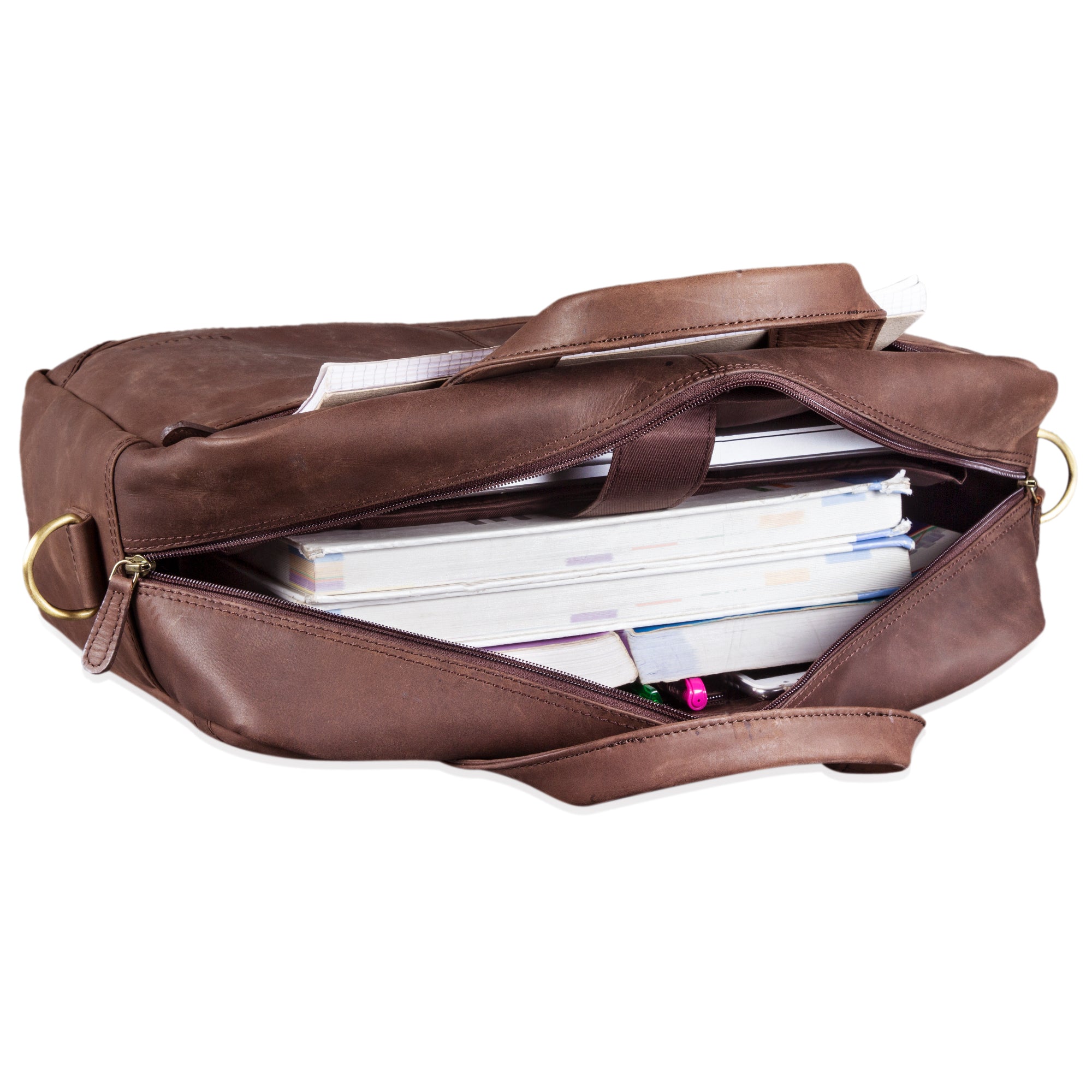 XL Lehrertasche DIN A4 Leder