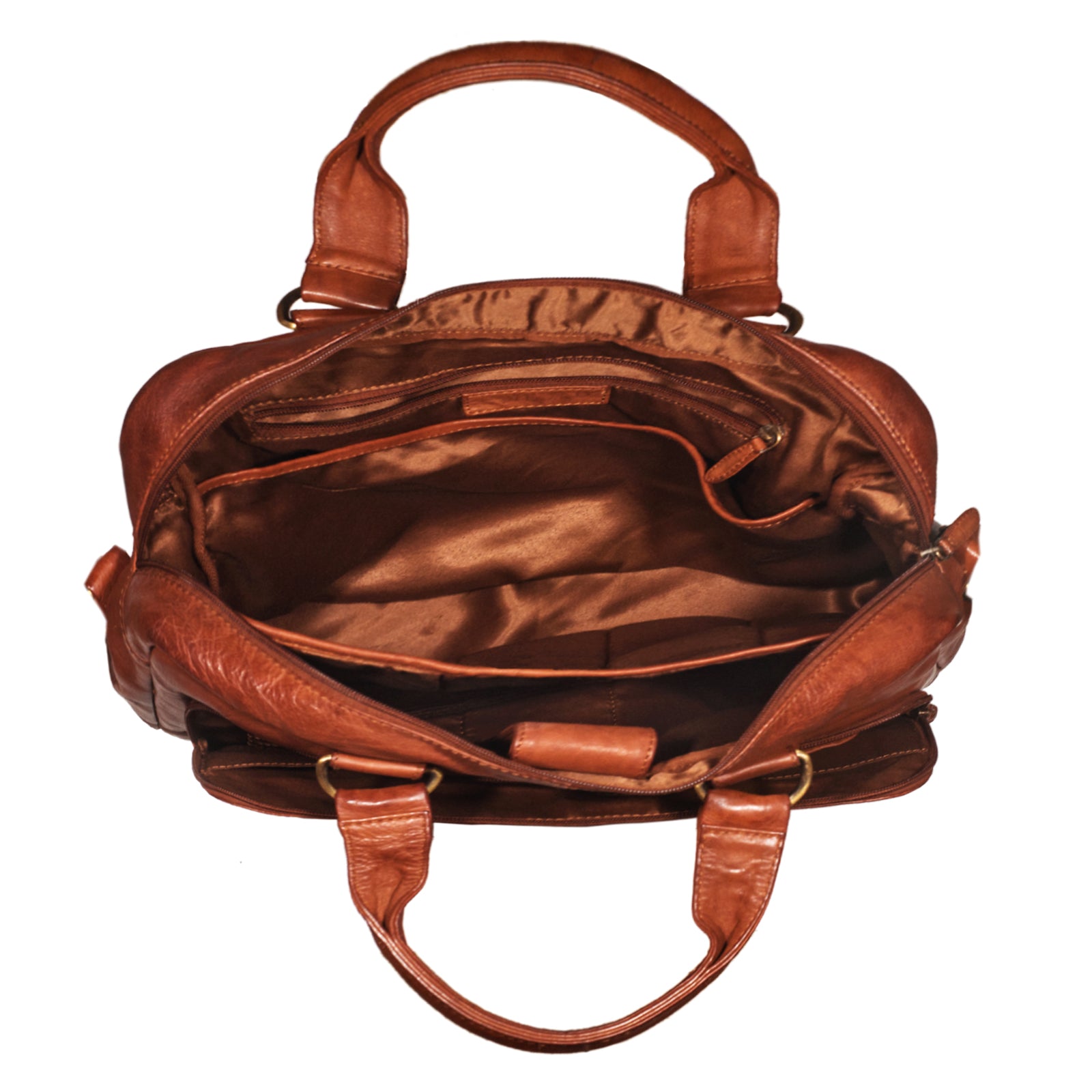 Große Ledertasche Uni College