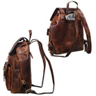 Vintage Backpack Leder XL