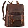 "Rosalia" Großer Lederrucksack Damen Echtleder Laptop 15,6 Zoll