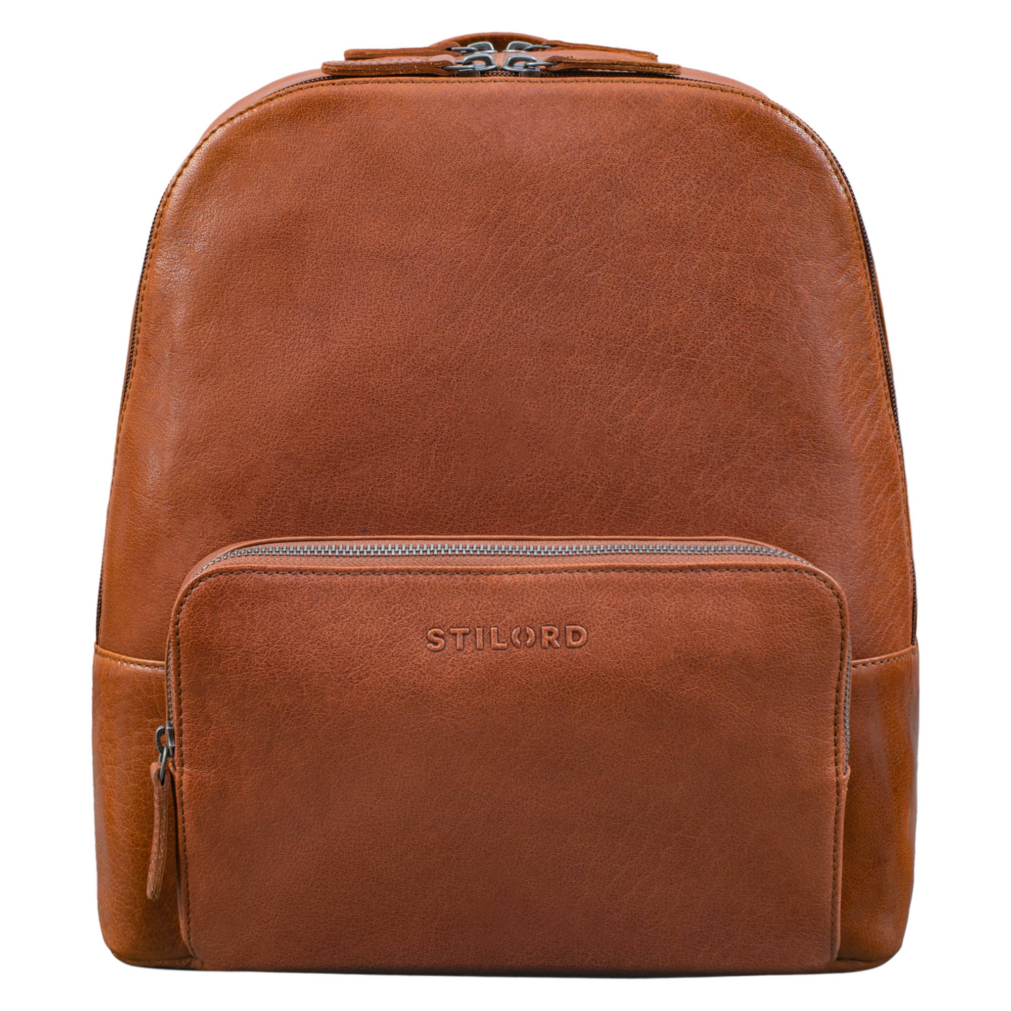 Lederrucksack Braun