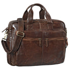 Leder Aktentasche Herren Vintage braun