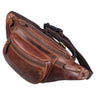 "Eliah" Vintage Gürteltasche Leder für Damen und Herren