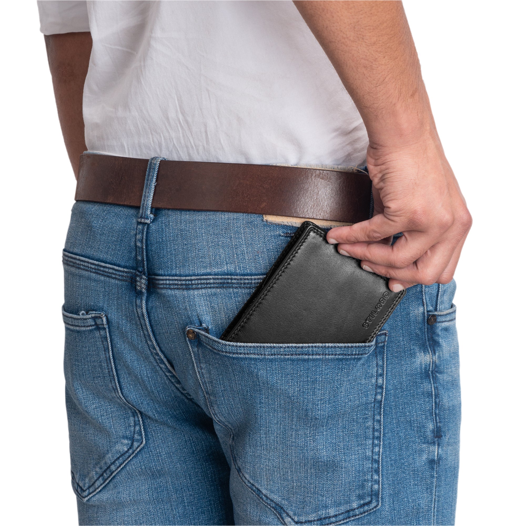 Brieftasche Herren Leder viele Kartenfächer