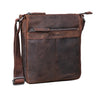 "Aspen" Kleine Vintage Umhängetasche Leder