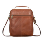 Leder Messangertasche braun Herren