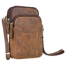 "Tertius"  3-in-1 Herren Umhängetasche Handgelenktasche Gürteltasche