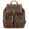 "Nora" Großer Lederrucksack Vintage für Damen und Herren