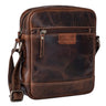 "Brian" Vintage Leder Tasche zum Umhängen