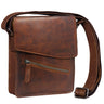 "Steve" Kleine Herren Tasche Leder