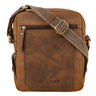 "Nash" Ledertasche Männer Vintage