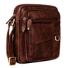"Ryan" Crossbody Tasche Herren Leder zum Umhängen Vintage Ledertasche