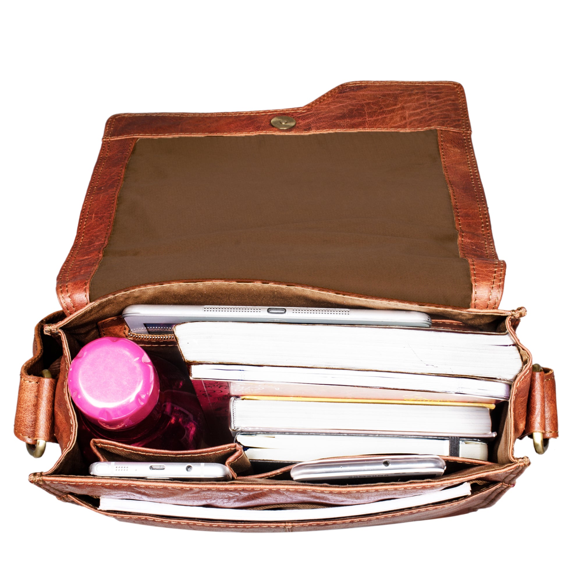 Herrentasche Herren Damen Vintage-Leder