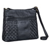 "Ida" Geflochtene Damen Handtasche Leder