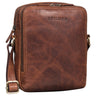"Tobias" Kleine Herrenhandtasche Leder