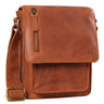 "Finn" Kleine Umhängetasche Herren Leder Messenger Bag Herrentasche