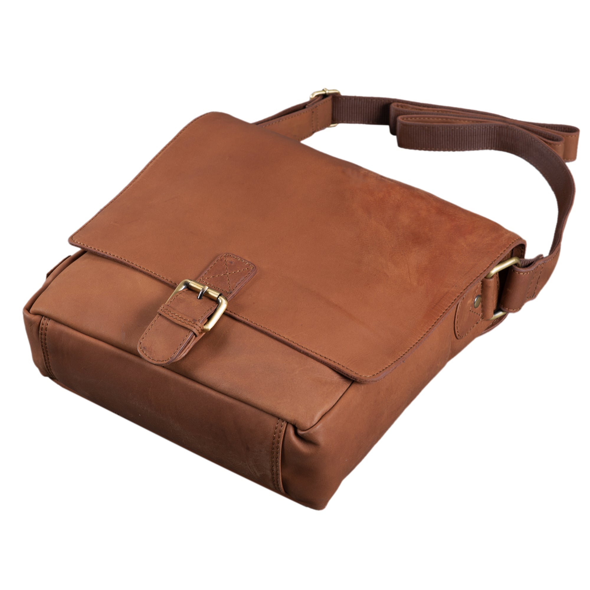 Vintage Ledertasche zum Umhängen für Männer