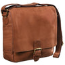 B-WARE "Timo" Vintage Messenger Bag Leder klein
