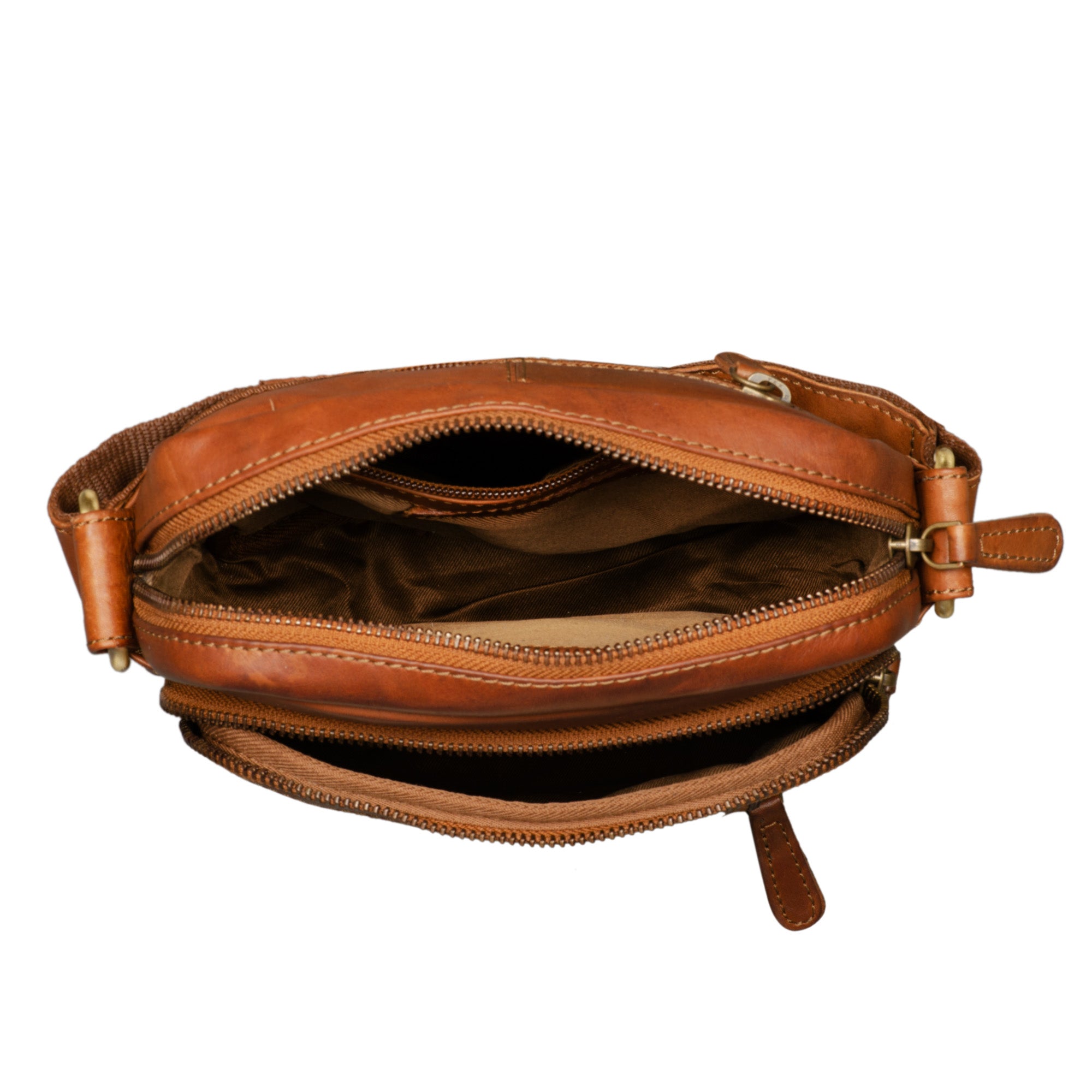 Leder Umhängetasche Schultertasche Herren