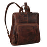 "Dorothea" Kleiner Lederrucksack Damen Elegant