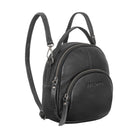 Echtleder rucksack vintage schwarz