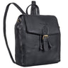 "Alice" Leder Cityrucksack Damen Klein mit Kordelzug